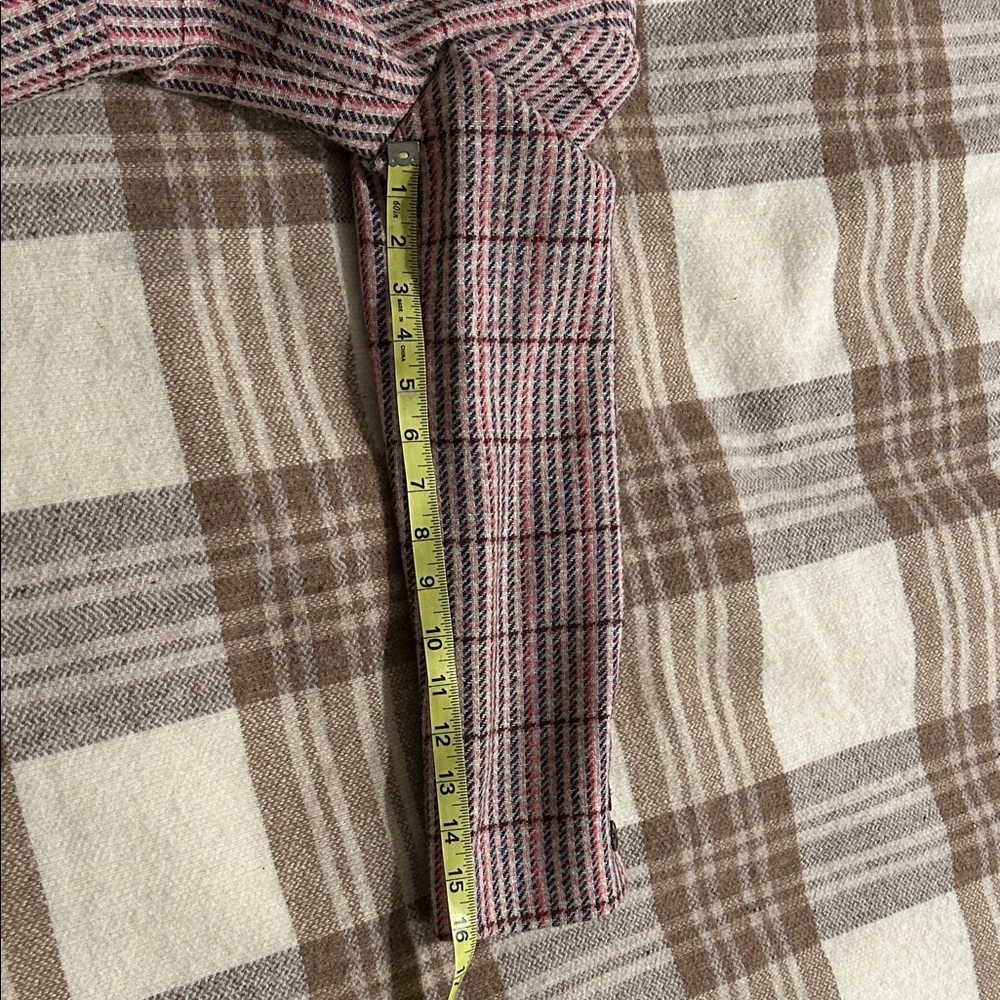 Boden Wool Pink and Navy Plaid Blazer US 2P (UK6P) - Picture 7 of 8